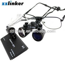 Dental medial magnifier Loupes with light